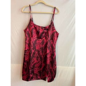 Wild Fable Juniors Dark Pink/Purple Slip Dress size XL